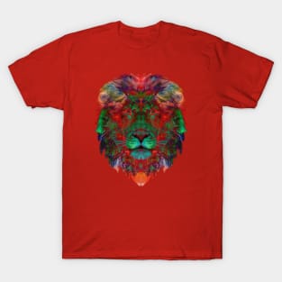 Colorful Artistic Lion T-Shirt